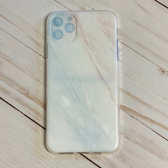 🔥3/$25🔥IPhone 11 Pro Max Marble Stone Jelly Case - Picture 4 of 8